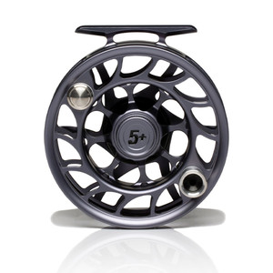 Hatch Iconic Fly Reel – 5 Plus in Grey and Black